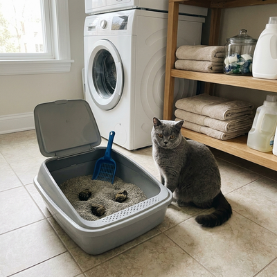 Bigger clumps in the litter box